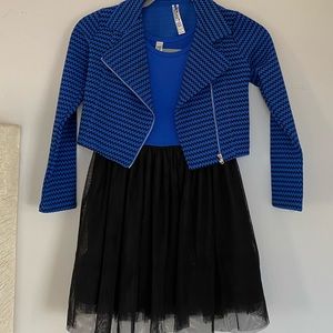 Girls dress & jacket pair